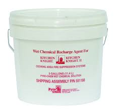 RL-300, 3.0 Gallons of Wet Chemical for Recharge - Kitchen Knight II, Pyro.Chem