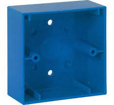 Surface mount housing for small MCP, blue- Esser